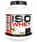 Labrada Nutrition ISO Vanilla 100% Whey Protein Isolate Health Supplement 5 lbs