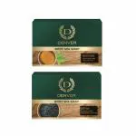 DENVER Body Spa Soap DETOX And RESTORE Enriched With Activated Charcoal & Tea Tree Oil  (2 x 125 g)