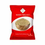SWASTH FOOD PRODUCTS Kodo Millet Unpolished and Natural 01kg (Other Names of Kodo Millet - Koden, Kodra, Varagu, Arikelu, Arika, Harka, Koovaragu, Kodua) | Native Low GI Millet Rice | High Protein & 100% More Fibre than Rice