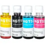 RC Print GT51 Ink for HP 310, 315, 319, 410, 415, 419, GT5810, GT5820, GT5821 Black + Tri Color Combo Pack Ink Bottle