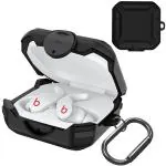 Zorbes Black For Beats Fit Pro Case Heavy-Duty Shockproof Cover - Azxo2-0Gudxj9