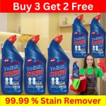 BLISS & BLUSH Toilet Cleaner blue 2500ML with Active Stain Removal and Instant Cleaning, Disinfectant Liquid