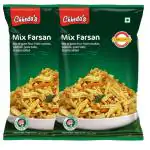 Chheda's Mix Farsan - Besan Sev, Peanuts, Boondi - Misal Pav Farsan (350g Pack of 2)