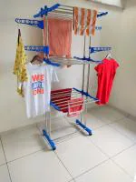 VIMART Smart Space-Saving Design Adjustable Clothes Drying Stand (3 Step)