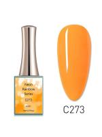 Canni Neon Rainbow Series UV LED Gel Nail Polish, Orange (C273)