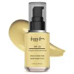 Fizzy Fern Liquid Foundation with SPF 25###Matte Finish### Lightweight###Wear 24 hr High Coverage(03 Nude Glow)