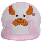 Amardeep And Co Pink Baby Playgym Cum Bedding With Mosquito Net Protection