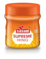 VASANT Masala Asafoetida | Supreme Hing | Indian Spices & Masala | Asafoetida | Hing Powder | Hing | Vegetarian | Edible Gum | Wheat Floor | 100 gm