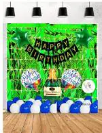 SHANAYA Square Curtain Decoration Foil Balloon Kit (30 Pieces)