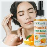 Kuraiy New Vitamin C Brightening Skin Face Serum | Fades Dark Spots & Hyper Pigmentation | Experience Glowing Skin | Dermatologically Tested | For Men & Women | All Skin (50 ml)