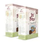 Pristine 1st BITES Baby Cereal 300g| Baby Food(6-24 Months) Stage-1, 100% Organic Ragi Pack of 2