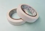 Tjikko Cotton Tape / Cloth Tape Single Sided 24 mm width 20 meter length White (Pack of 2)
