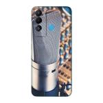 GADGETSWRAP Printed Vinyl Skin Sticker for Tecno Pova Neo - Studio Microphone