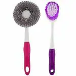 Vararo Home Floor and Bathroom Utensils and Sink Cleaning Brush