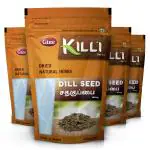 KILLI Dill Seed | Sathakuppai | Suwa Dana | Suva Seed, 100g (Pack of 4)