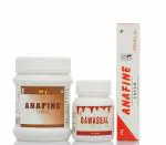 Fine Morning Pharma Ayurvedic Anafine Powder, Cream and Bawaseal Tablets for Constipation Control