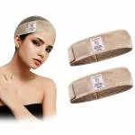 Dreamlover Wig Grip, Wig Grip Bands for Keeping Wigs in Place, Wig Grip Headband, Tan, 2 Pack