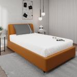 stoa paris 144 TC Cotton Single Solid Flat Bedsheet (Pack of 1, White - Grey)