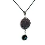 Astroghar Evil Eye Protection Crystal Rudraksha Pendant For Men And Women