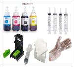 INK POINT HP 803 Cartridges Multicolor Ink Bottle 100 ml pack of 5