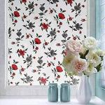 A1 Decor 3D Vinyl Self Adhesive Window Films for Glass Privacy Frosted Glass Films Decorative Window Glass Sticker Home/Office Glass/ Bathroom/ Living Room- (12x60 Inchs)