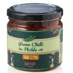 Swadi By Anju Green Chilli Pickle - Rajasthani Hari Mirch ka Achar Spicy And Tangy Homemade Fresh Green Chilli Pickle No Artificial Preservatives or Colors (250gm)