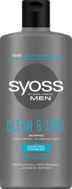 Syoss Shampoos Men Clean And Cool