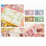 Sharva enterprises Cute Cartoon Printed Journal Notebook for Kids, Fancy Diary with Decoration Tapes, Squishy Notebook for Scribbling, Habit Tracker, Monthly Planner, Gifting Diary for Kids (Assorted Color)