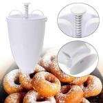 JAYDIP'S STOREHOUSE 1 Pcs Plastic Mini Donut Maker, Meduwada Maker Perfectly Shaped Crispy Dispenser