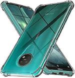 CLUBCLASSY Cover Capital Transparent Rubber Shock Absorbent Back Cover ( X X )