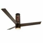 Orient Electric 1200mm Aeroslim Noiseless Energy Efficient BLDC Motor Smart Ceiling Fan with Remote & Under light (Flame Gold, Pack of 1)