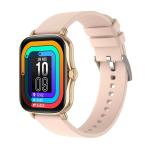 Wearfit Active Plus Smart Watch HR and BP Monitor 1.69 Inch Gold Smart Watch For Unisex