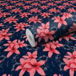 WallWear - Self Adhesive Wallpaper & Wall Sticker (Shadow Flower) Extra Large (300x40cm) Wall Sticker for Home | Bedroom | Kids Room | Livingroom | Kitchen | Hall | Festivals Decoration (Pack of 1)