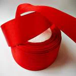 BanteyBanatey Satin Ribbon Set of 10 Rolls (Red, 25mm (one Inch))