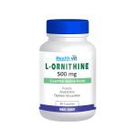 Healthvit LOrnithine 500 mg Supplement 60 Capsules