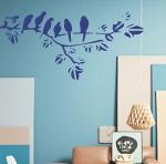 SGS Reusable Wall Stencil Plastic Sheet for Painting | Size 16 x 24 inches | All Over Pattern (Style-A9)
