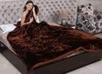 YATI GALLERIE Super Shoft Mink Blanket in Self Embossed Design