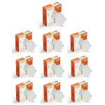 Kolors 6W 3 in 1 Colour Changing LED Panel Light, Round | Recessed Led panel lights for false ceiling | Switch between: Cool white, Warm white, Natural white, Pack of 10 pcs