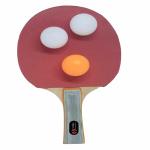 INNAYA Table Tennis Ping Pong Game (Set of 2 Rackets with 3 Balls)