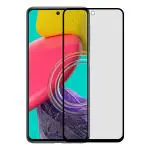 Gadgetronics Samsung M53 5G Matte Finish [Black] Tempered Glass Screen Protector with Edge to Edge Coverage - Easy Installation Kit