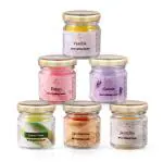 Floryn Decor Jar Scented Candles Gift Set | Scented Candle set of 6