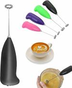 ODD M EVEN Coffee Beater Handheld Milk Frothier Mixer Latte Coffee Electric Beater Multicolour(PACK OF 1)