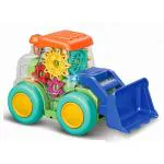 KTRS ENTERPRISE Gear JCB Battery Operated Moving Toys for Kids - Toddler Toys with Light, Sound & Music - Rotating Toys with Colorful Lights for Kids (Pack of 1)
