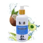 BWB BLACK WHITE BROWN Paraben and Alcohol Free Natural Dog Shampoo Reduce Shedding and Detangles of Hair - 300 ml
