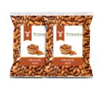 Trinetra Badam 1 kg (500g X 2 Pack) Almonds