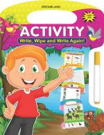 Write and Wipe Book Activity Paperback 16 Pages
