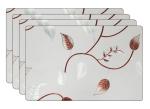 Winner White PVC Table Placemats -Set Of 4 Table Mats (PTM-05-04)