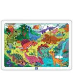 Mini Leaves Multicolor Wood Dinosaurs Wooden Puzzle 36 months (Pack of 35)