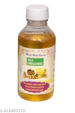 All Organic Virgin & Cold Pressed Sweet Almond Oil for Hair and Skin | 100% Pure Almond Oil (Badam Oil)-100ml-1