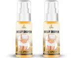 Grinbizz Belly Shaper Oil Spray Support Loss Body Weight/Fat burning/Firmer Skin/Scars/Stretch Mark